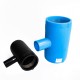 Plastic hdpe Pipe Fitting Reducing Tee SCH40 PP compression fittings for watering reducing female tee